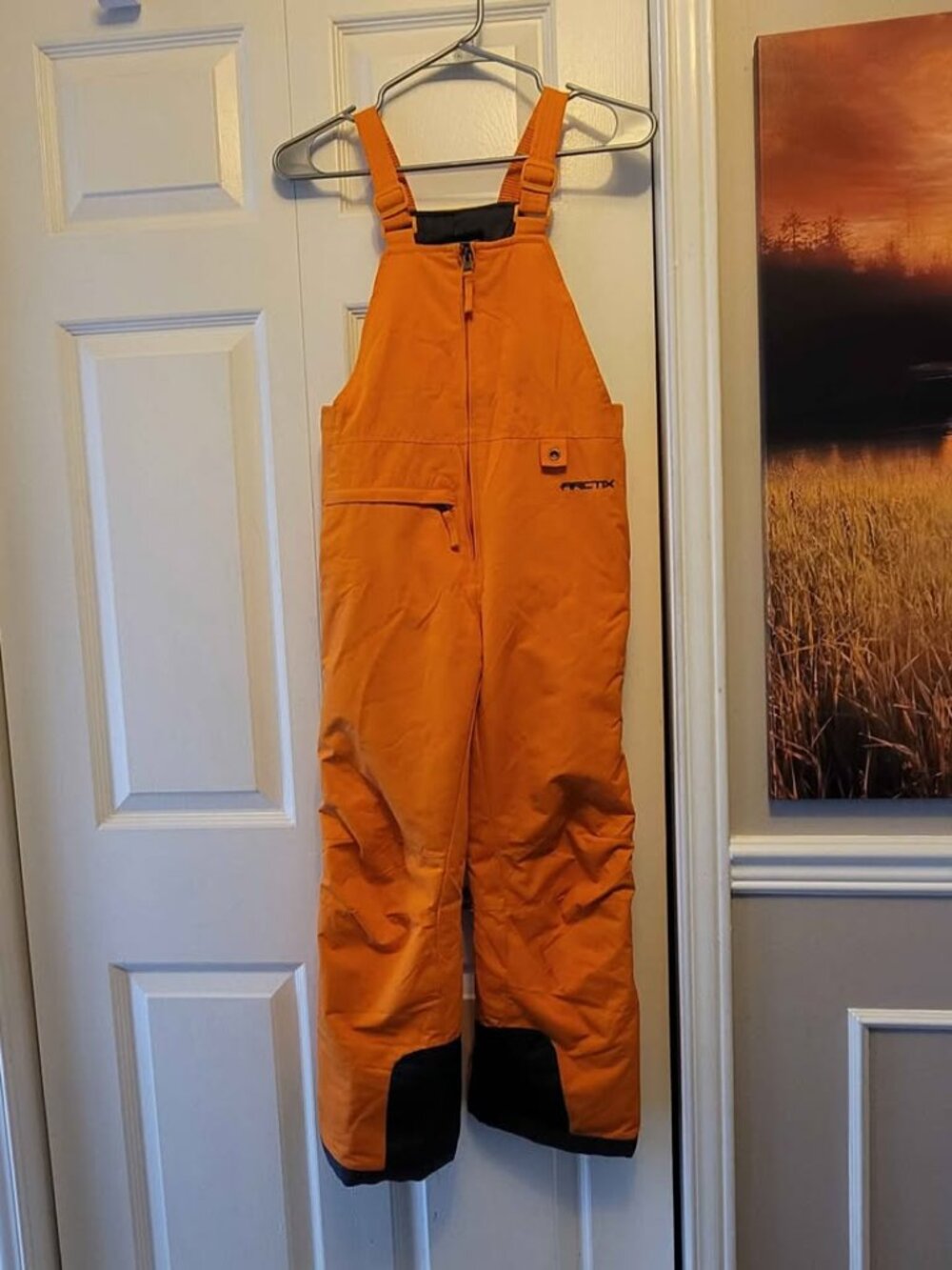 Like New - Orange Kids Snowpants